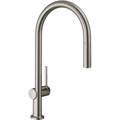 Hansgrohe Talis M54 single lever kitchen mixer 210, pull-out spout, 1jet, sBox 72803000