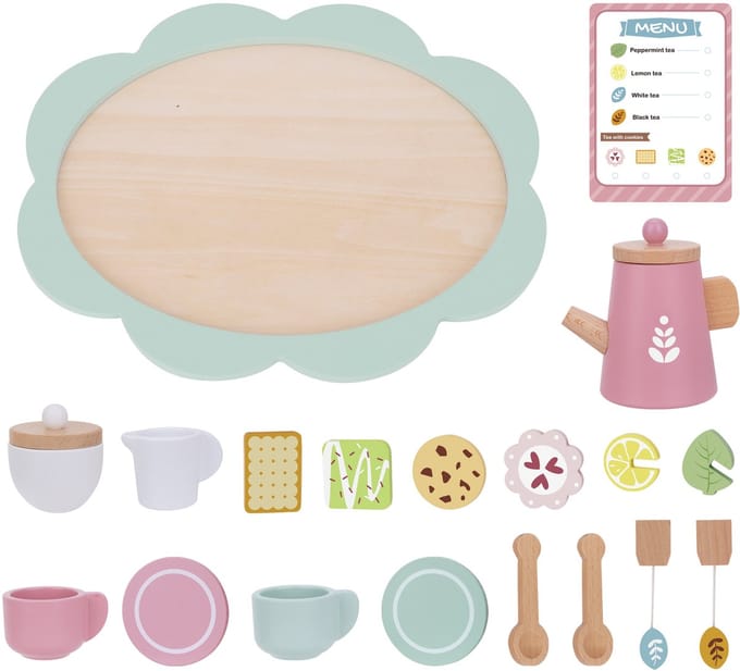 Tooky Toy Theeservies - Hout