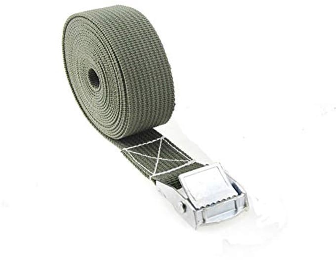 Verstelbare Heavy Duty Sjorbanden met Cam Gesp - 25mm x 6m
