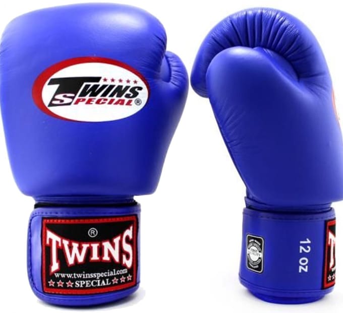 Twins (Kick)Bokshandschoenen BGVL 3 Royal Blauw - 14 oz