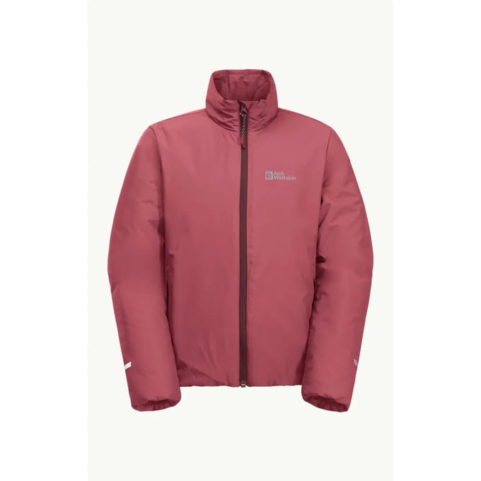 Jack Wolfskin Solyd Ins Jas Roze 128 cm Kinderen