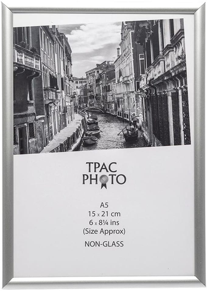 Inspire by Hampton Frames fotokader aluminium | ft A5 | zilver