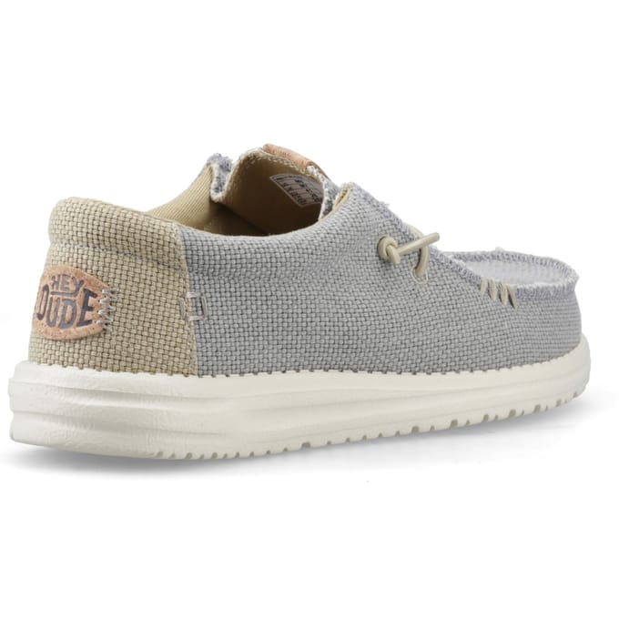 Nette schoenen HEYDUDE Wally Braided Sportief - grijs - Maat