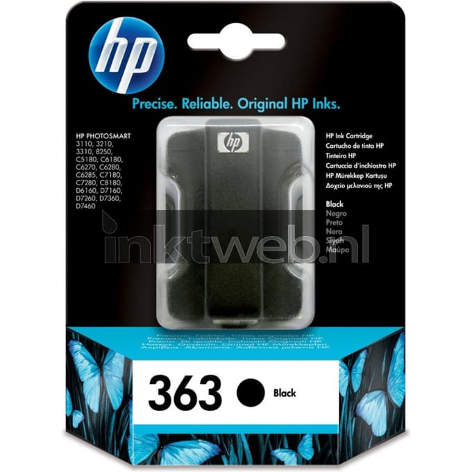 HP 363 zwart (Origineel)