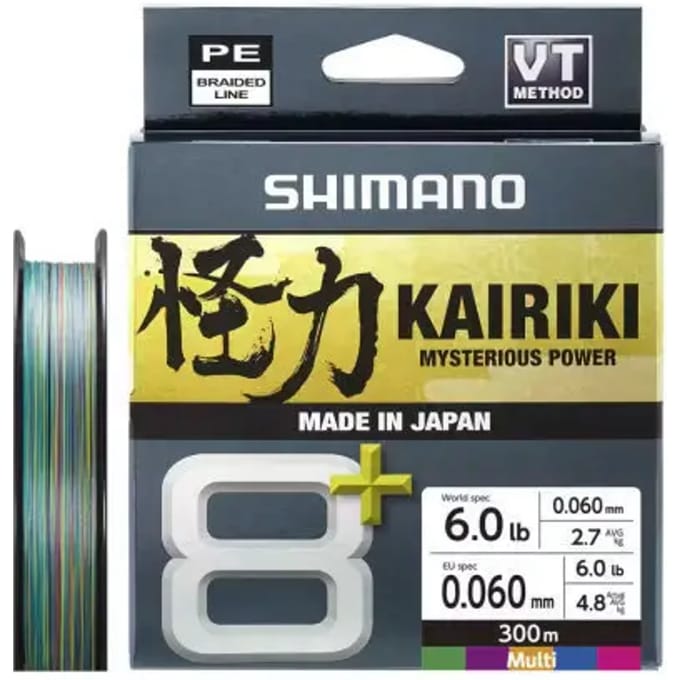 Vlecht Shimano Kairiki 8+ 300 m