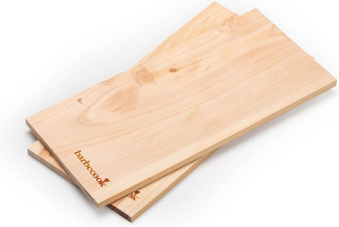 Barbecook - Rookhout BBQ - Set van 2 rookplanken - Beukenhout - 14 x 30 cm