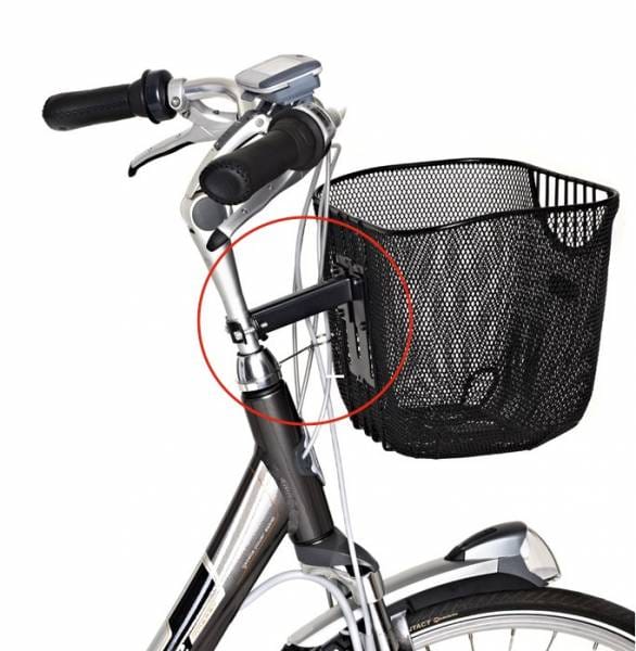 Basil BasEasy - Fietsmand Bevestigingssteun - Permanent - Zwart