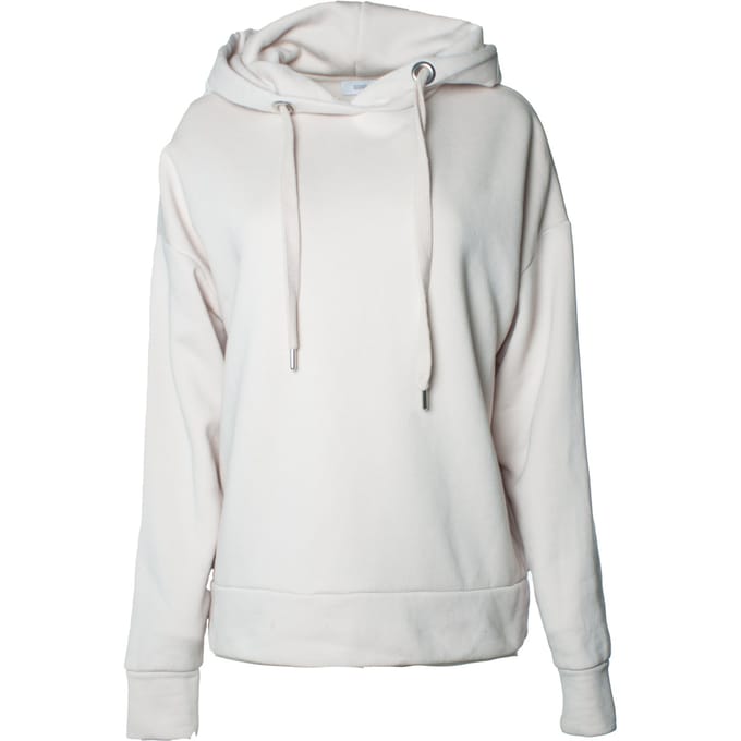 Gesloten, beige hoodie