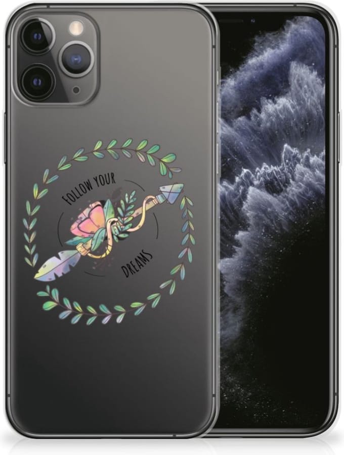 Apple iPhone 11 Pro Telefoonhoesje met Naam Boho Dreams