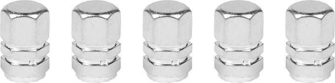 Benson Ventieldoppen set - Hoogwaardig aluminium - Universeel - 5 stuks