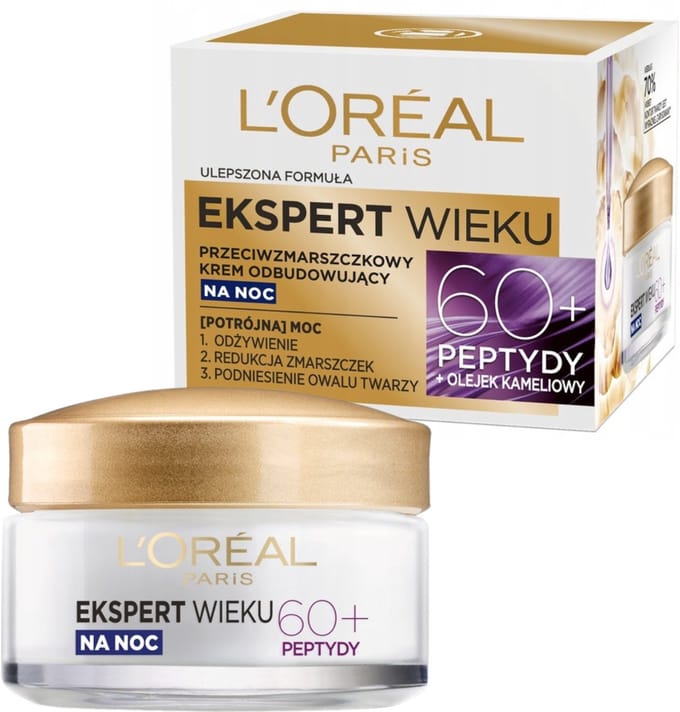 L'Oréal Paris Ekspert Wieku - Nachtcrème - Anti-rimpel - Voedend - 60+ 50ml