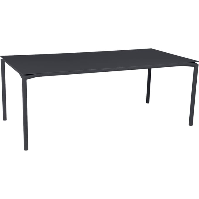 Fermob CALVI Tafel  - 195 x 95 cm - 47 antraciet