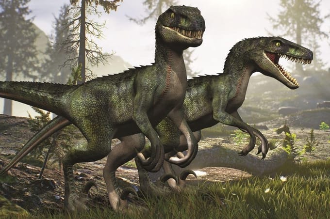 3D Puzzel 150 Stuks Dinosaurus Velociraptor