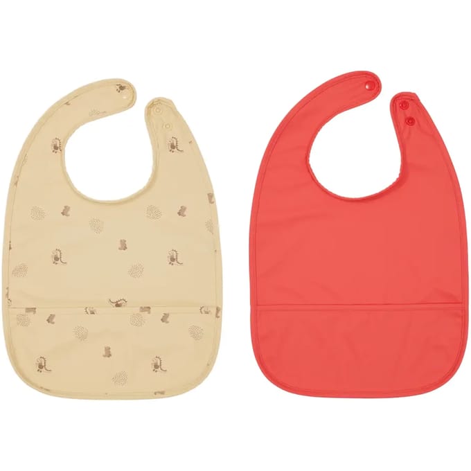 Mini slabbetje van gerecycled polyester voor baby's OYOY Living Design (x2)