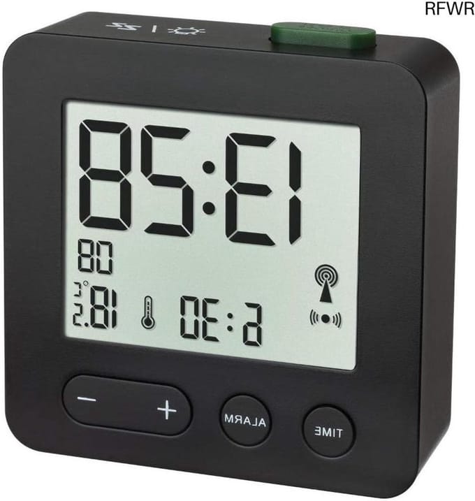 Wekkerradio met Alarm - Nachtwekker - Klokradio - Compactdesign
