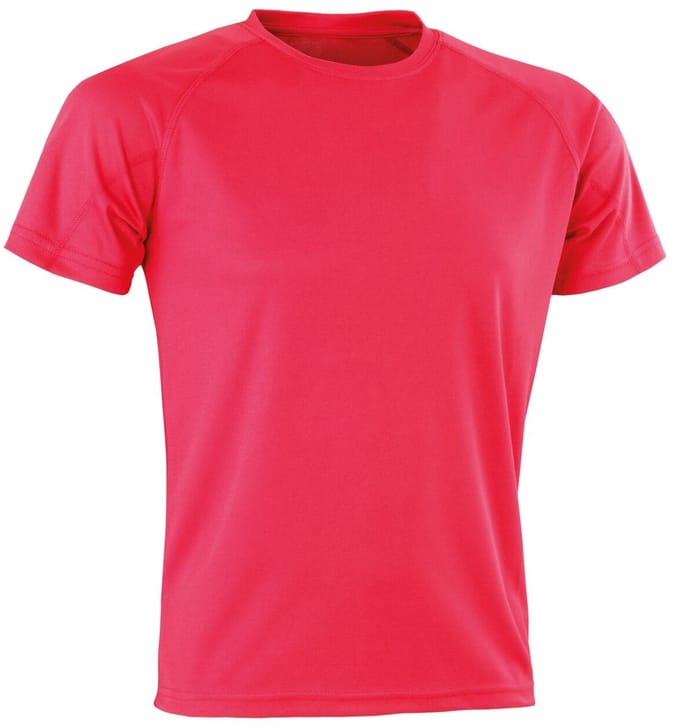 Spiro Heren Aircool T-Shirt (Superroze)