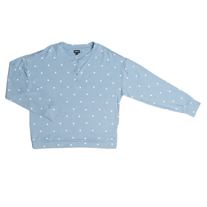 Pyjamatop 757179 dames met lange mouwen