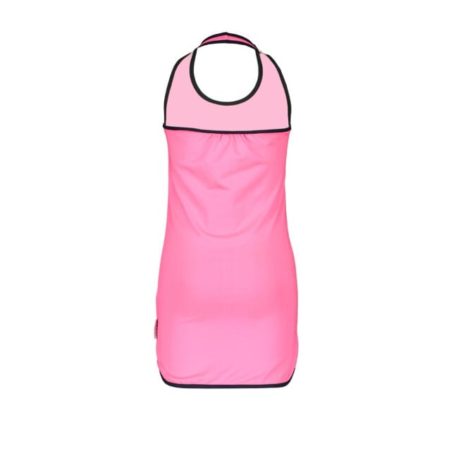 B.Nosy Girls dumbbell dress with dot aop and chest -