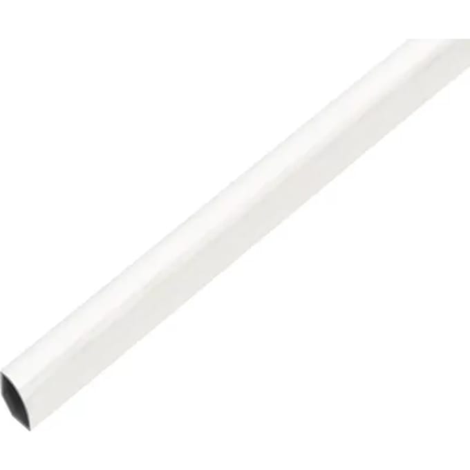 Alberts Profiel - Pvc Wit - 15x15x1,2mm 2,6m