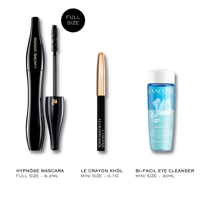Lancôme Mascara Set Hypnose Mascara Bi Facil Eye Make Up Remover Crayon Khol Limited Edition Lancôme - Hypnôse Mascara Set - Hypnôse Mascara - Bi-facil Eye Make-up Remover - Crayon Khôl - Limited Edition