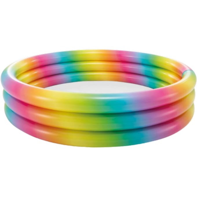 Intex Rainbow Ombre Opblaaszwembad - Ø 168 x 38 cm