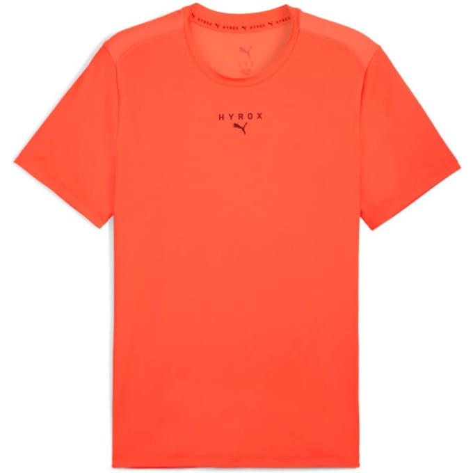 PUMA - m puma x hyrox cloudspun thermoadapt tee - Training t-shirt korte mouw heren - Rood