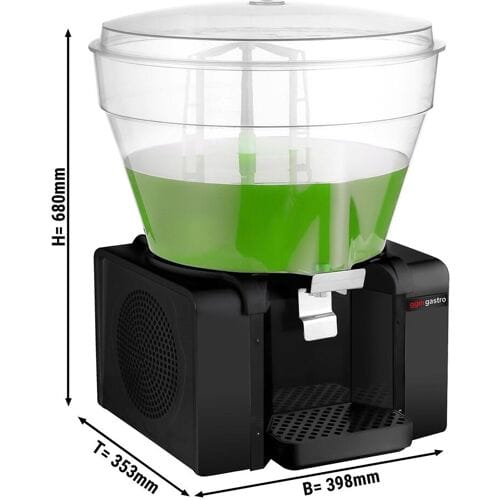 GGM Gastro Ayran-/ Saftspender - 50 Liter - 400 Watt - Schwarz