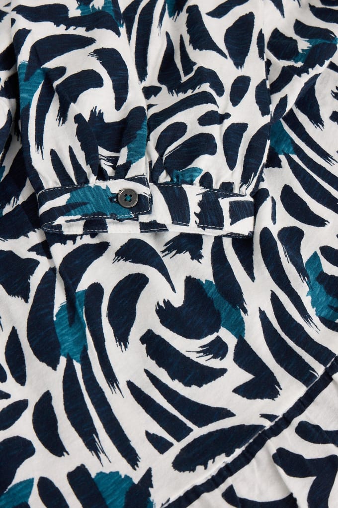White Stuff Marta Tunic Blue Print Taglia: 10 | Abiti in T-Shirt Outlet | Donna | Blu
