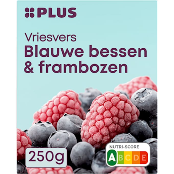 Blauwe bessen & frambozen