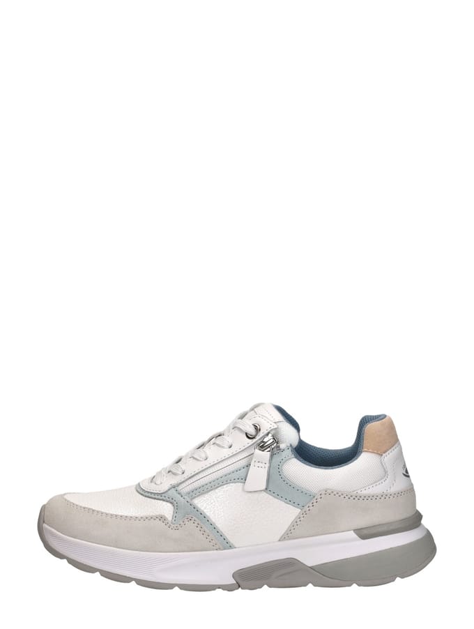 Gabor Gabor Rollingsoft Sneakers wit Suéde