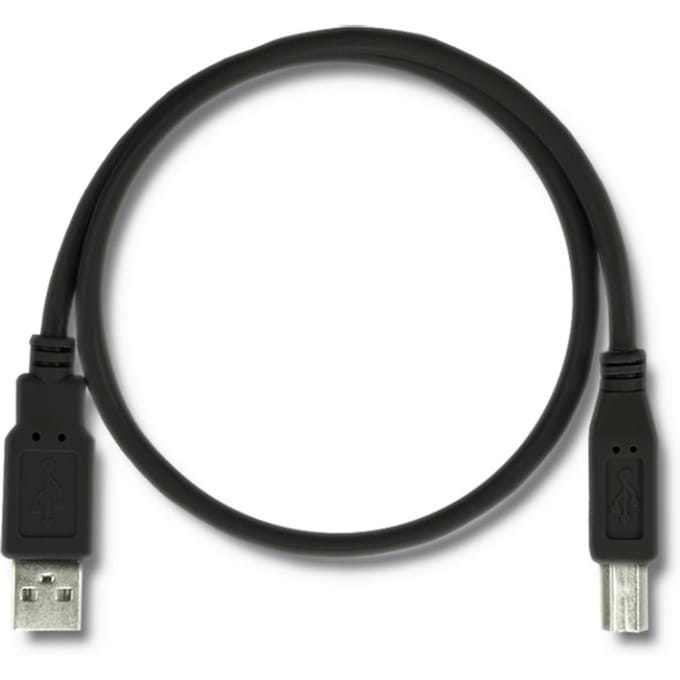 Qoltec USB 2.0 A mannelijke kabel |   B mannelijk |   0,5m