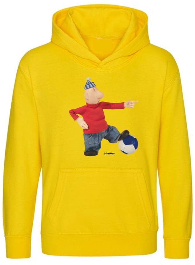 Hingly Hooded sweater Buurman & Buurman Voetbal Geel 152