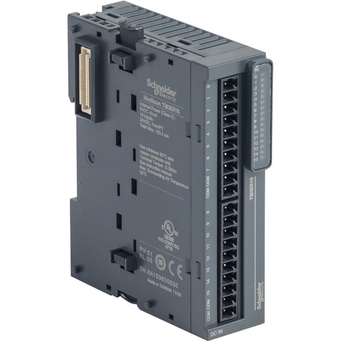 Schneider Electric M2 PLC digitale in- en uitgangsmodule - TM3DI16