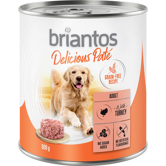 Briantos Delicious Paté 6 x 800 g Kalkoen