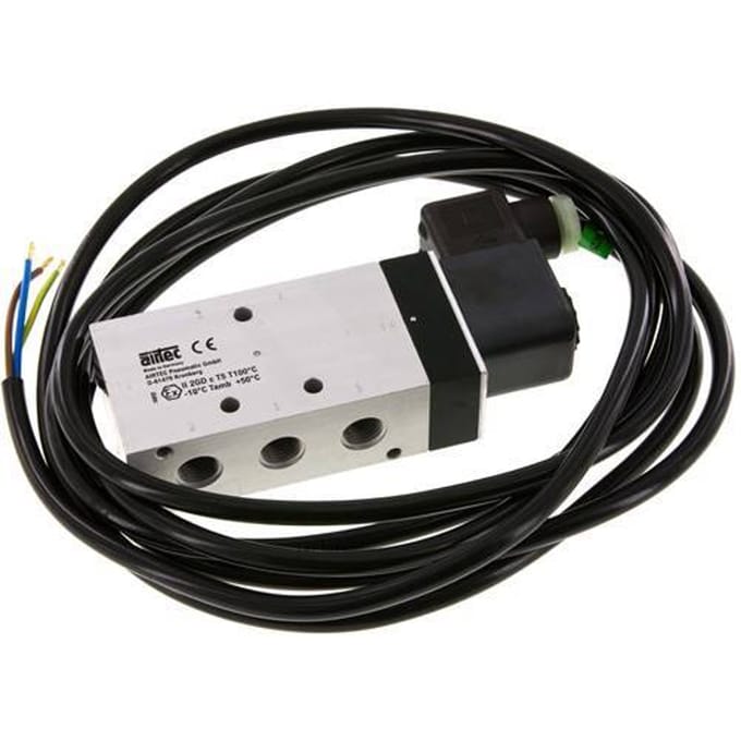 5/2 G1/4'' Magneetventiel 24V DC ATEX 2.5-10bar/35.0-140psi Airtec