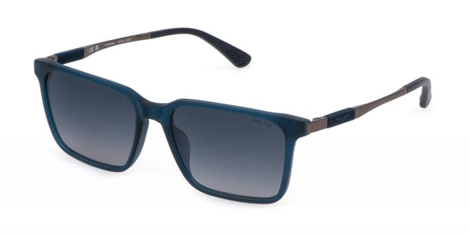 Police Ranger 2 56 Mm Zonnebril Blauw Smoke Gradient/CAT2 Man