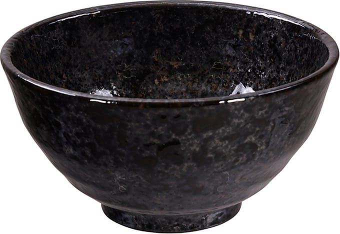 Witte Kom - Minoyaki - 12 x 6,4cm 350ml