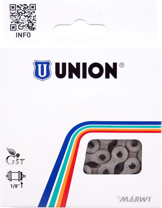 Union Ketting - Single Speed - Anti-Roest - 112 schakels - RVS