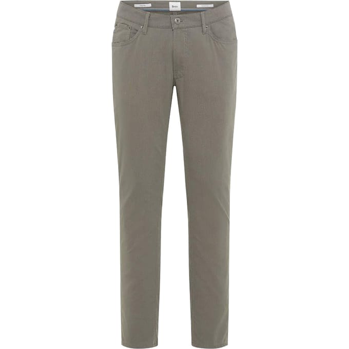 Brax Heren Broek  Style CHUCK OLIVE Groen Olijf, groen - olijf, maat 35/32