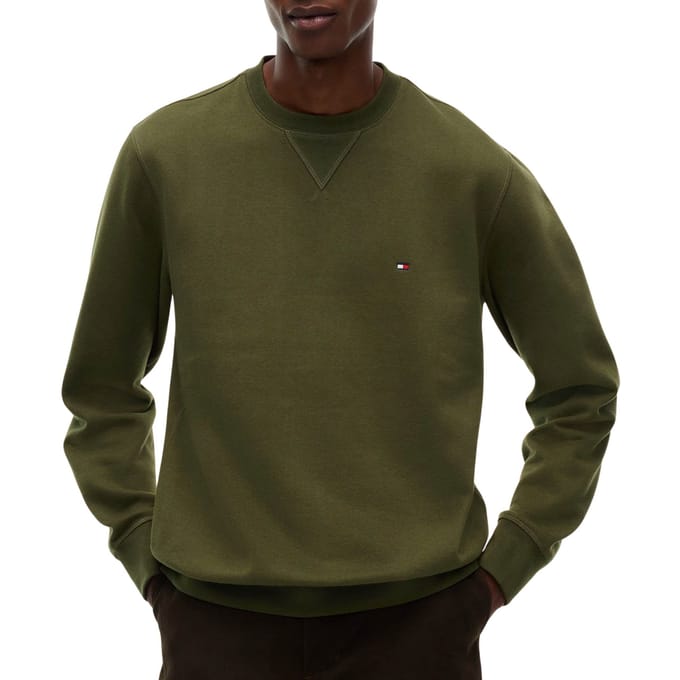 Tommy Hilfiger Seasonal Fleece Crew Sweater Heren