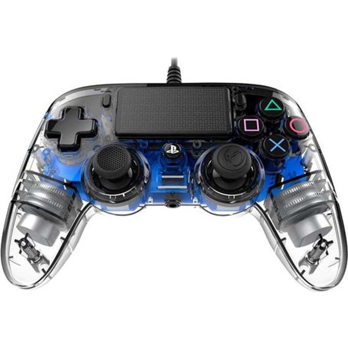 Bigben Nacon Wired Illuminated Compact Controller-Blauw (PlayStation 4) Gebruikt