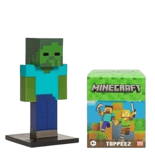 Minecraft 3D Toppeez Collectible Mystery Blindbox Figure Toy Assorted