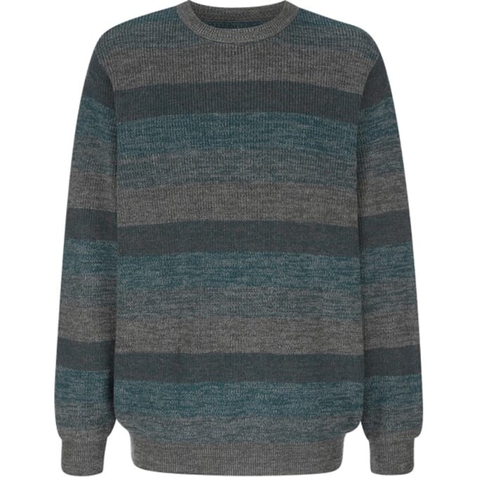 Babista herren Trui - 56/58 - grijs - Plus Size