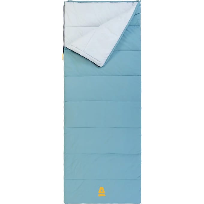 Abbey Camp Slaapzak - Katoen - Dekenmodel - Lichtblauw - 210 x 80 cm