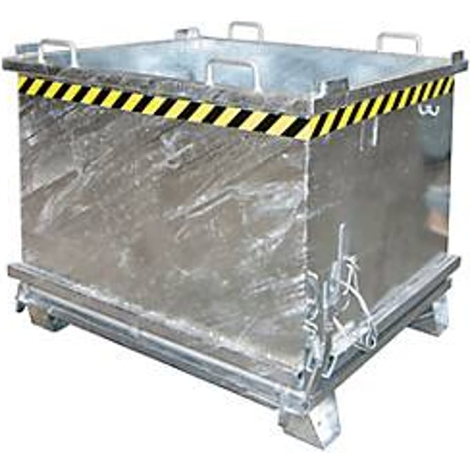 Bodemklepcontainer SB 1000, gegalvaniseerd