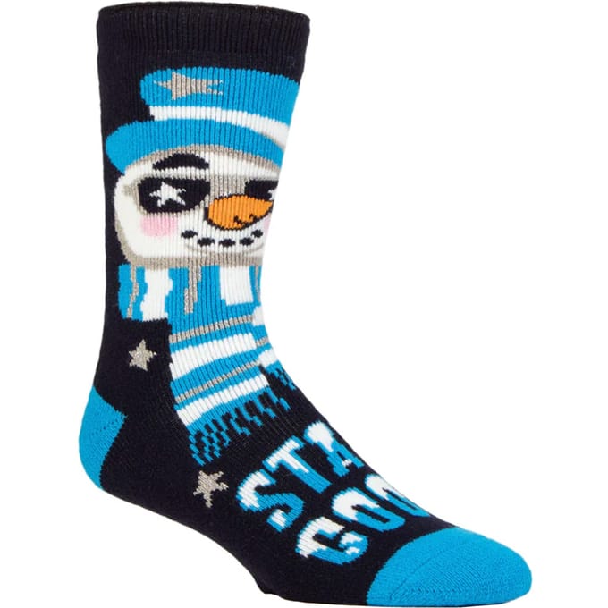 Mannen Fluffy Kerstsokken van Heat Holders Lite