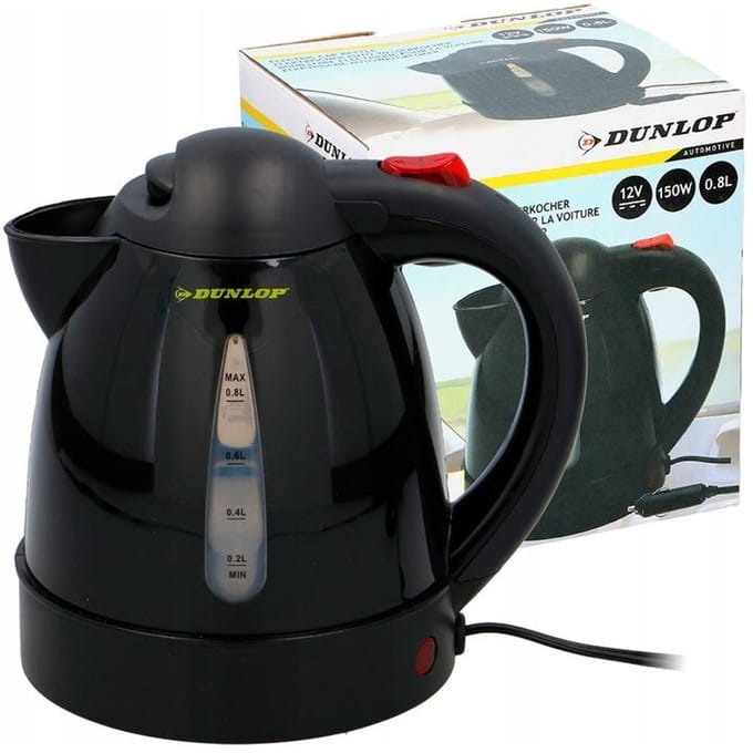 DUNLOP - Camping waterkoker - Zwart