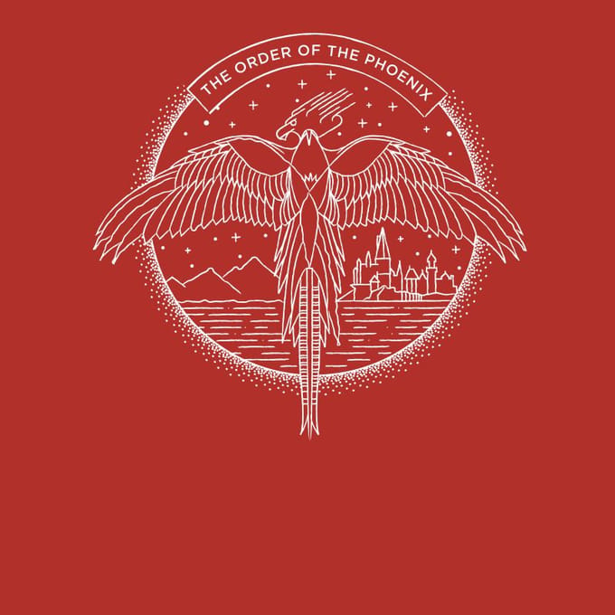 Harry Potter Order Of The Phoenix t-shirt - Rood - L