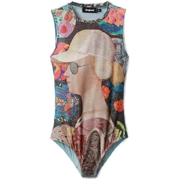 Desigual Dames Onderhemd Zwart 343606