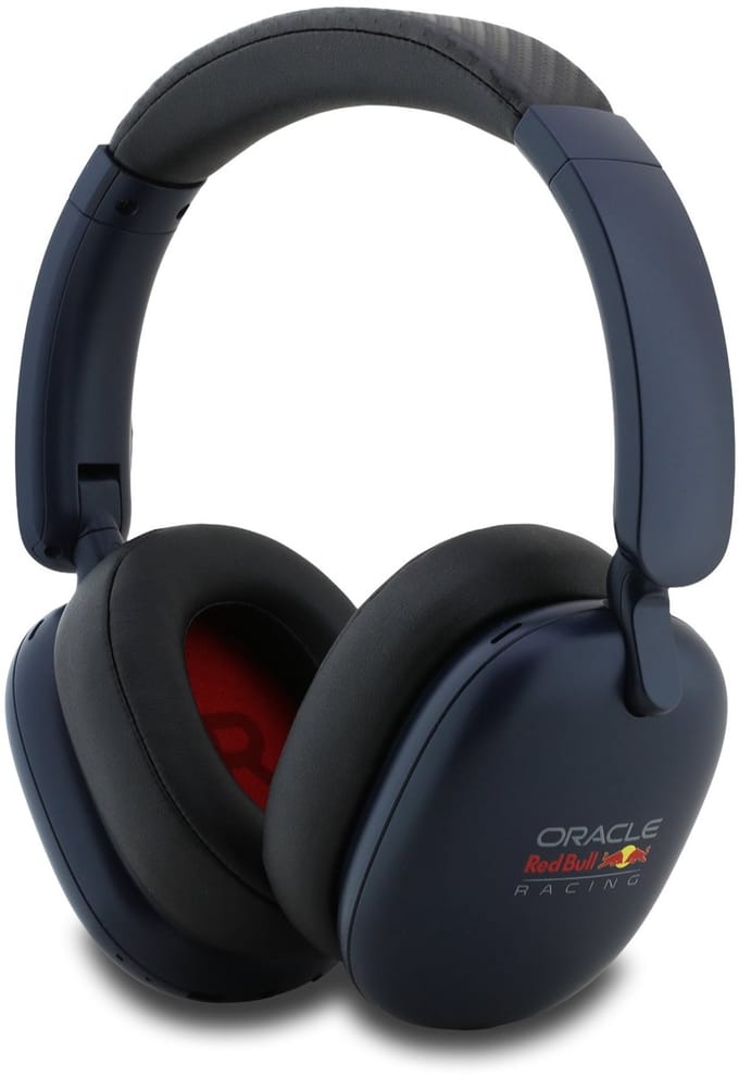 Red Bull Iconic Wireless Hoofdtelefoon – Bluetooth 5.3 – Navy – Draadloze Koptelefoon met Microfoon